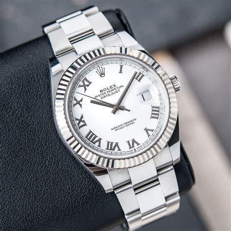 white rolex datejust 41|rolex datejust 41 price.